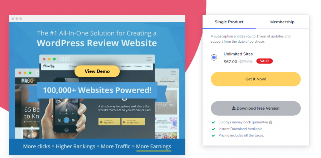 wp review pro