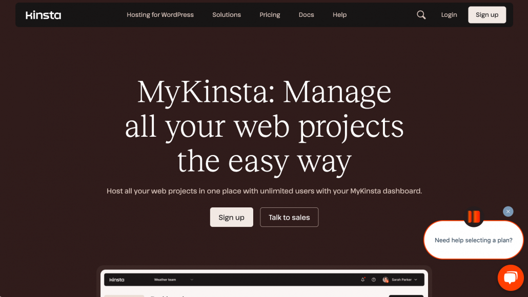 MyKinsta