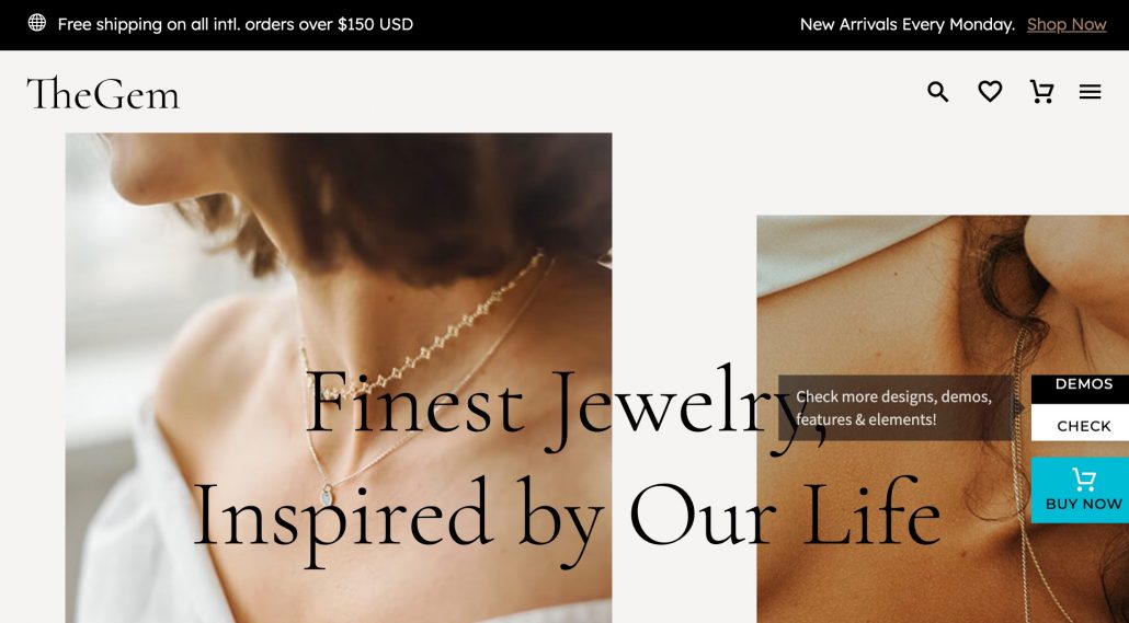 TheGem - WordPress Jewelry Theme