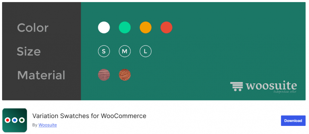 Variation Swatches for WooCommerce