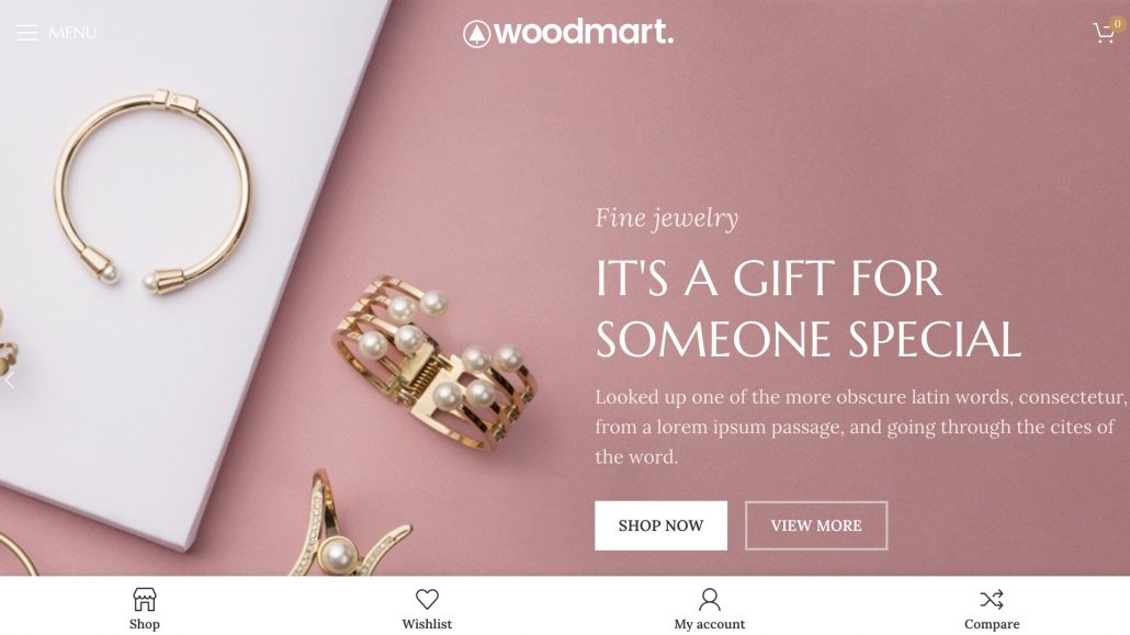 WoodMart - WordPress Jewelry Theme