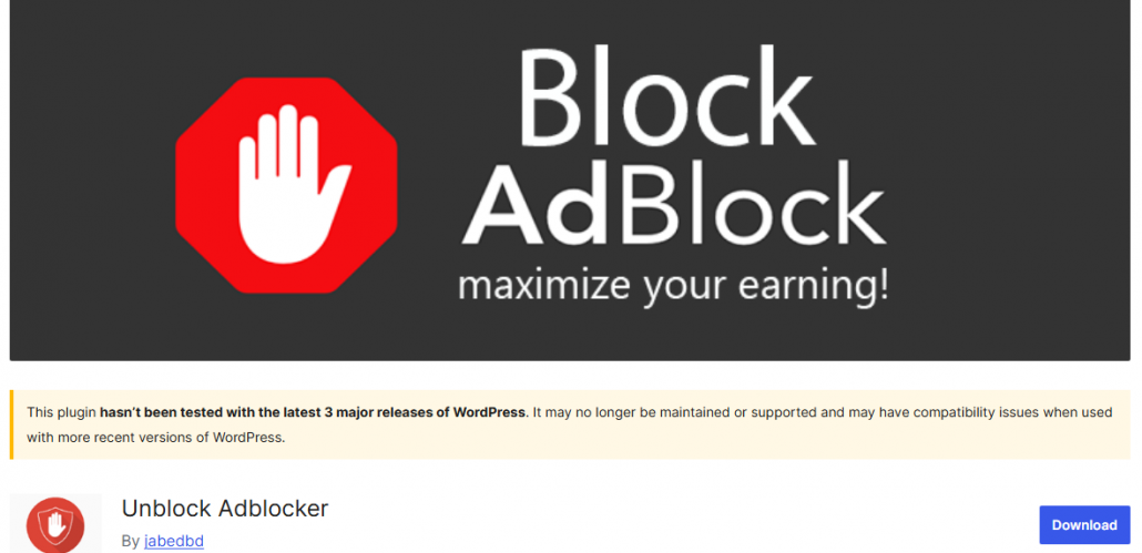 Unblock Adblocker