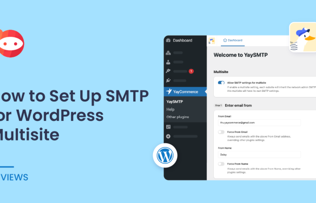 How to Set Up SMTP for WordPress Multisite the Easy Way (Using YaySMTP)